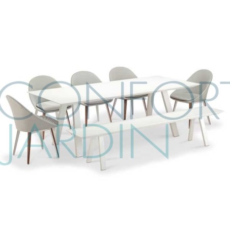 Chaise repas rembourrée - VANITY - VLAEMYNCK - Confort Jardin - Les Issambres