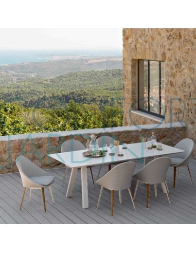 Chaise repas rembourrée - VANITY - VLAEMYNCK - Confort Jardin - Les Issambres