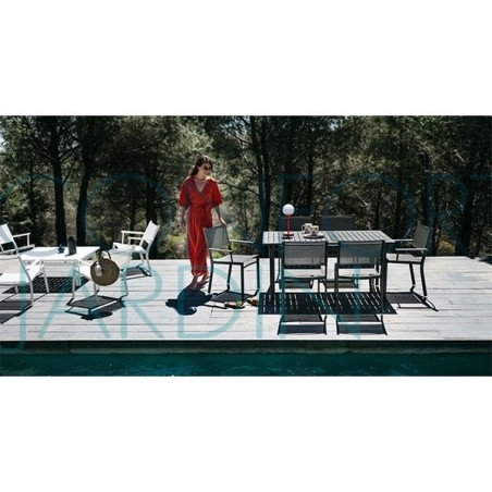 Table rectangulaire 160 x 80 cm COSTA - FERMOB - Confort Jardin - Les Issambres