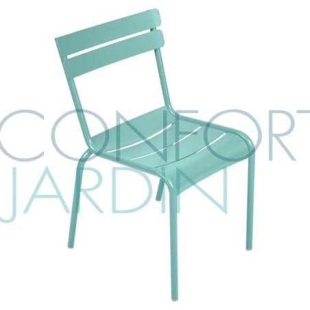 Chaise empilable - LUXEMBOURG - FERMOB - Confort Jardin - Les Issambres
