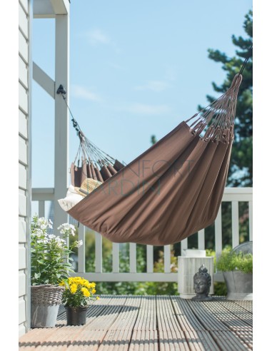 LA SIESTA® Modesta Arabica - Hamac classique simple en coton bio