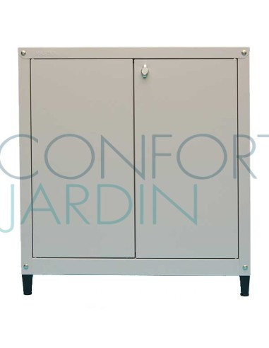 Armoire métallique pour balcon et jardin 90/80 cm