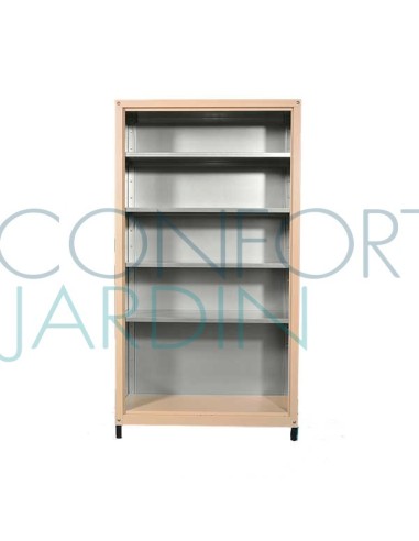 Armoire métallique pour balcon et jardin 185/100 cm