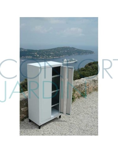 Armoire métallique pour balcon et jardin 185/100 cm