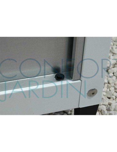 Armoire métallique pour balcon et jardin 90/40 cm