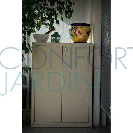 Armoire métallique pour balcon et jardin 155/60 cm à 891,00 € maintenant  chez Confort Jardin
