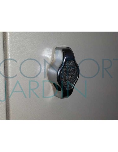 Armoire métallique pour balcon et jardin 120/100 cm