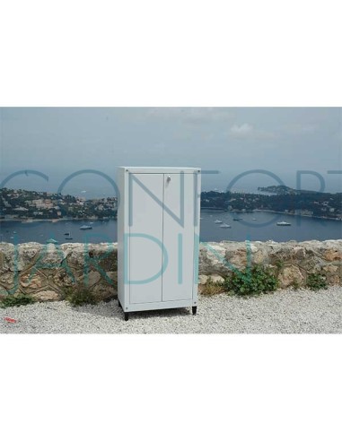 Armoire métallique pour balcon et jardin 90/80 cm