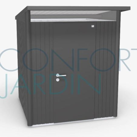 Abri de jardin AVANTGARDE - 180 x 220 cm - porte standard - BIOHORT