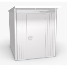 Abri de jardin AVANTGARDE - 180 x 260 cm - porte standard - BIOHORT