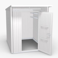 Abri de jardin AVANTGARDE - 180 x 260 cm - porte standard - BIOHORT 2