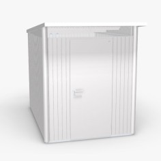 Abri de jardin AVANTGARDE - 180 x 300 cm - porte standard - BIOHORT 2