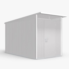 Abri de jardin AVANTGARDE - 180 x 380 cm - porte standard - BIOHORT 2