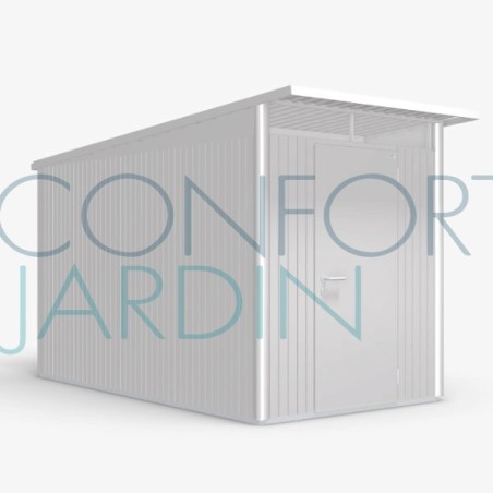 Abri de jardin AVANTGARDE - 180 x 380 cm - porte standard - BIOHORT