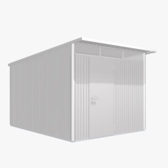 Abri de jardin AVANTGARDE - 260 x 380 cm - porte standard - BIOHORT 2