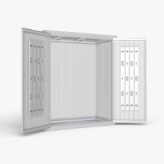 Armoire à outils en acier galvanisé - 150 x 83 cm - BIOHORT 2