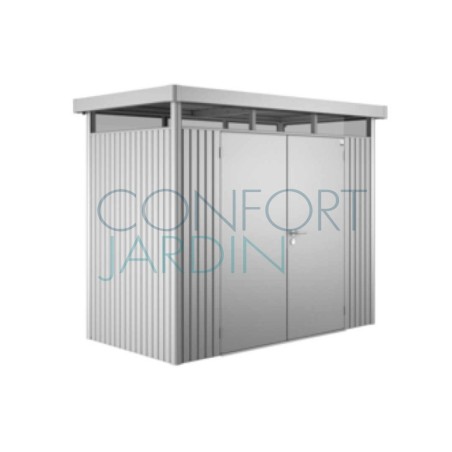 Abri de jardin HIGHLINE- taille H1 275 x 155 cm - porte double - BIOHORT