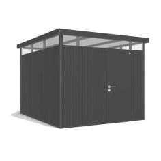 Abri de jardin HIGHLINE- taille H5 275 x 315 cm - porte standard - BIOHORT