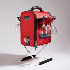 Fontaine à boisson isotherme - uni rouge - CUBICOOL