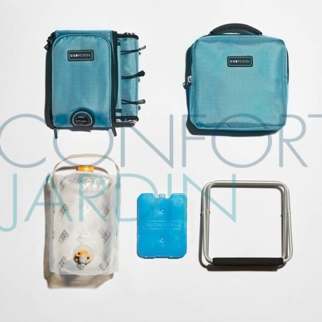 Fontaine à boisson isotherme - uni turquoise - CUBICOOL