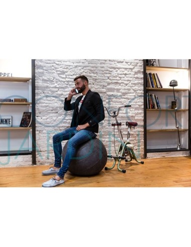 Sitting ball ergonomique - Frankie anthracite - JUMBO BAG