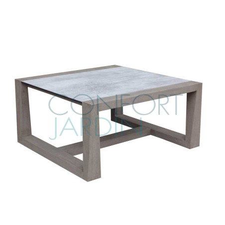 Table basse 80 x 80 cm SKAAL - LES JARDINS