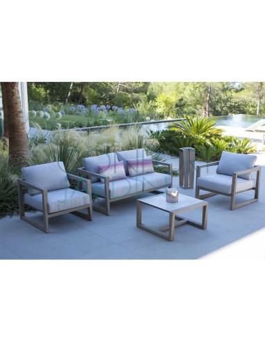 Table basse 80 x 80 cm SKAAL - LES JARDINS