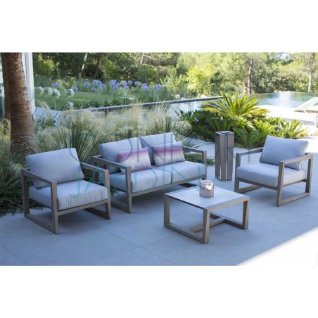 Table basse 80 x 80 cm SKAAL - LES JARDINS