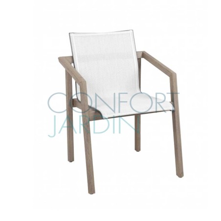 Fauteuil empilable SKAAL - LES JARDINS