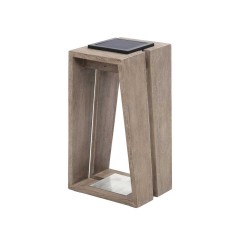 Lanterne solaire SKAAL - hauteur 39 cm - LES JARDINS