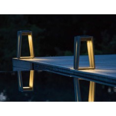 Lanterne solaire SKAAL - hauteur 39 cm - LES JARDINS 2