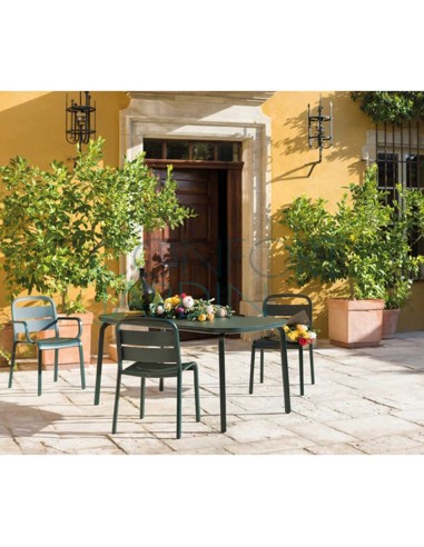 Table MARUMI small - plateau aluminium laqué - EGO