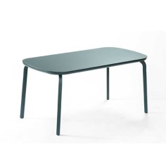 Table MARUMI small - plateau aluminium laqué - EGO