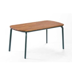 Table MARUMI small - plateau teck - EGO