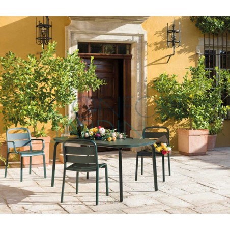 Table MARUMI small - plateau teck - EGO