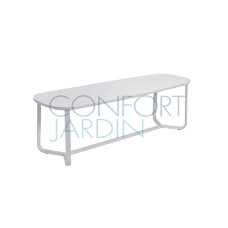 Table MARUMI medium - plateau aluminium laqué - EGO