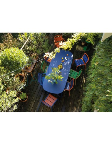 Table MARUMI medium - plateau aluminium laqué - EGO