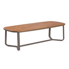 Table MARUMI large - plateau teck - EGO