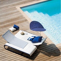 Bain de soleil design TANDEM - Corian - EGO