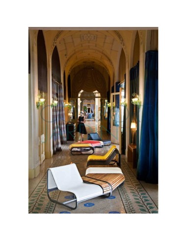 Pouf TANDEM - teck - EGO