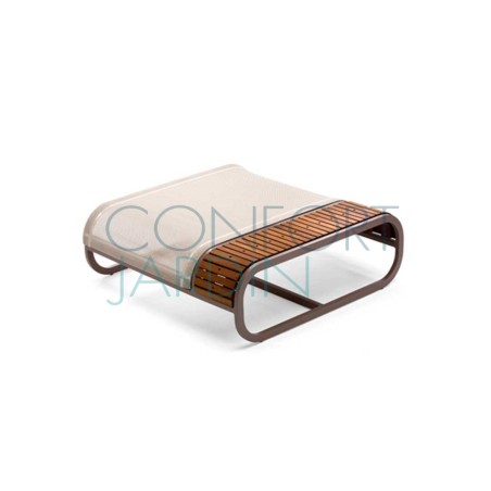 Pouf TANDEM - teck - EGO