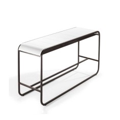 Table haute TANDEM - corian - EGO