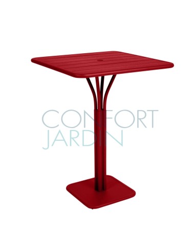 Guéridon haut 80 x 80 cm - LUXEMBOURG - FERMOB
