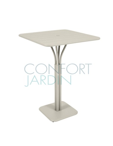 Guéridon haut 80 x 80 cm - LUXEMBOURG - FERMOB