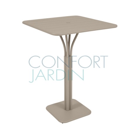 Guéridon haut 80 x 80 cm - LUXEMBOURG - FERMOB