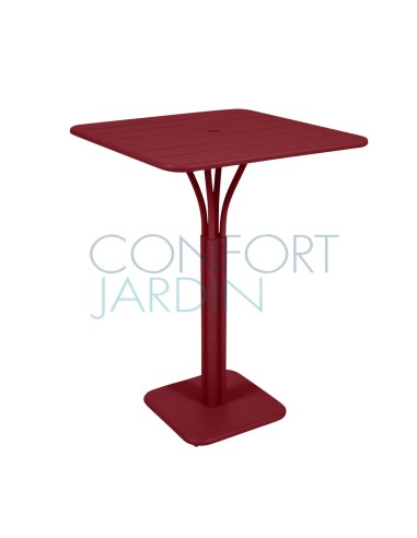 Guéridon haut 80 x 80 cm - LUXEMBOURG - FERMOB
