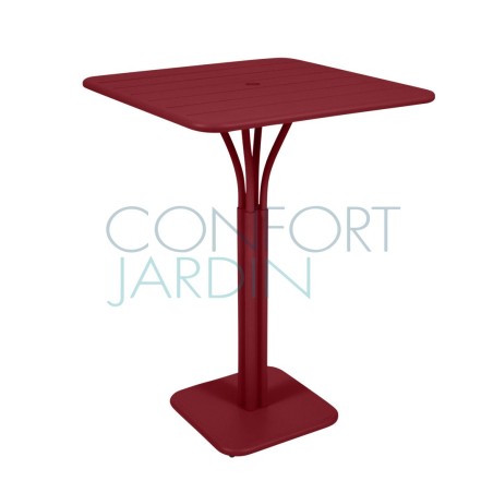 Guéridon haut 80 x 80 cm - LUXEMBOURG - FERMOB