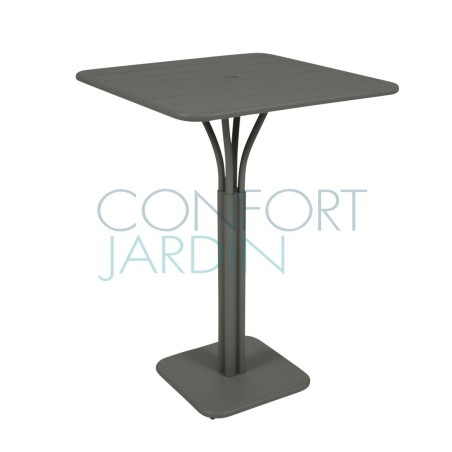 Guéridon haut 80 x 80 cm - LUXEMBOURG - FERMOB