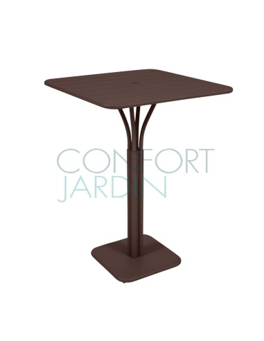 Guéridon haut 80 x 80 cm - LUXEMBOURG - FERMOB