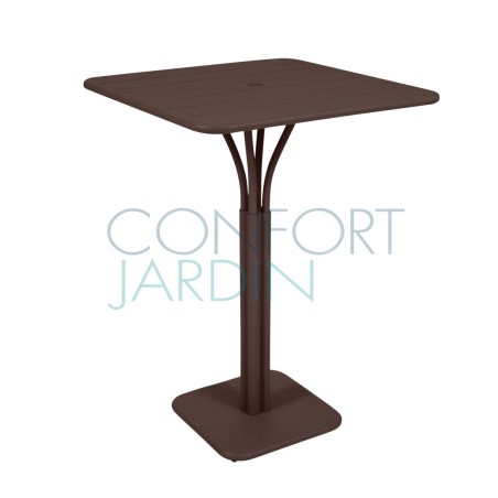 Guéridon haut 80 x 80 cm - LUXEMBOURG - FERMOB